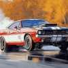 Dodge Car Enthusiast Diamond Painting