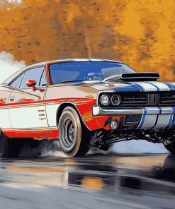 Dodge Car Enthusiast Diamond Painting