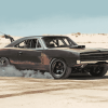 Doms Charger Muscle Car Diamond Painting