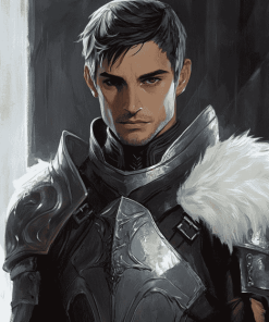 Dragon Age Fenris Diamond Painting