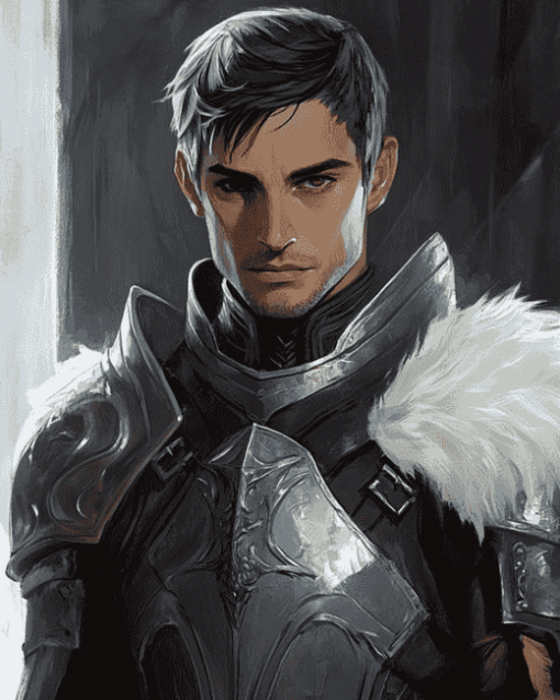 Dragon Age Fenris Diamond Painting