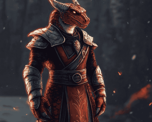 Dragonborn Adventure Online Games Diamond Painting