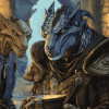 Dragonborn Characters Video Game Diamond Painting