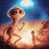 ET The Extra Terrestrial Classics Diamond Painting