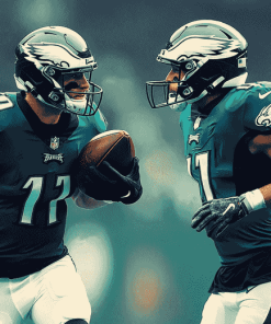 Eagles Football Diamond Painting