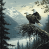 Eagles Nest Landscape Diamond Painting