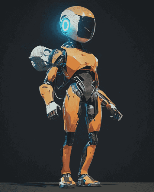 Echo Arena Robots Diamond Painting