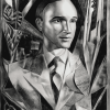 Edsel Bryant Black and White Diamond Painting