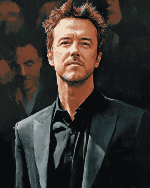 Edward Norton Celebrity Diamond Painting