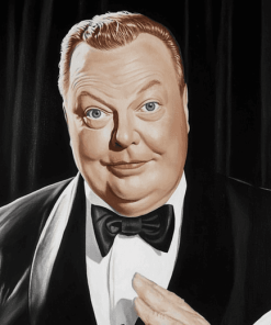 Elegant Bert Newton Diamond Painting