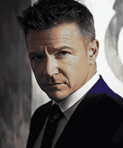 Elegant Jeremy Renner Diamond Painting