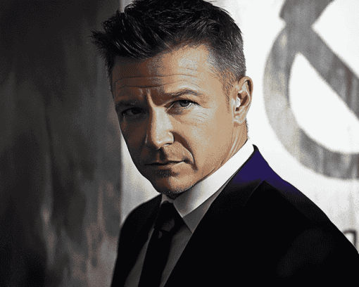 Elegant Jeremy Renner Diamond Painting