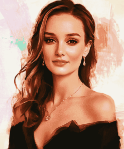 Elegant Leighton Meester Diamond Painting