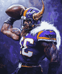 Elegant Minnesota Vikings Diamond Painting