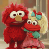 Elmo and Karli Muppets Diamond Painting