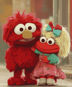 Elmo and Karli Muppets Diamond Painting