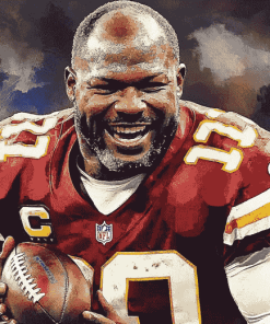 Emmitt Smith Famous Footballer Diamond Painting