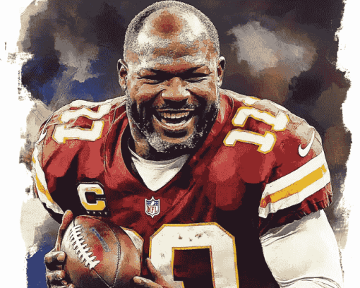 Emmitt Smith Famous Footballer Diamond Painting