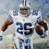 Emmitt Smith Football Legend Diamond Painting