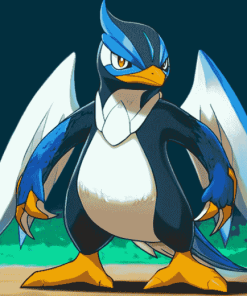 Empoleon Pokemon Anime Diamond Painting