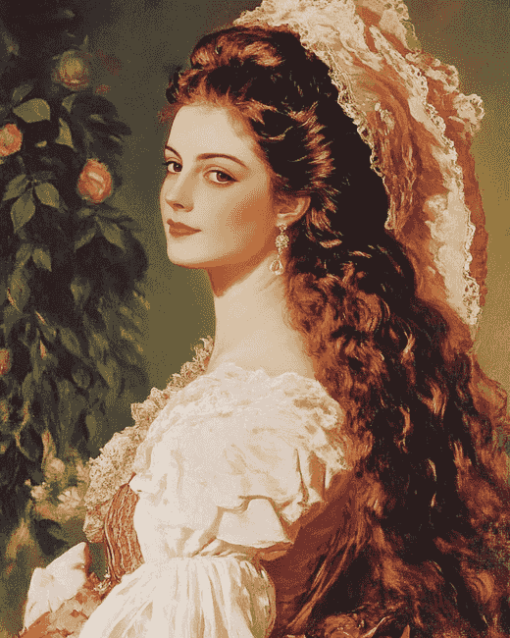 Empress Elisabeth Vintage Diamond Painting