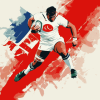 England Rugby Pride Diamond Painting