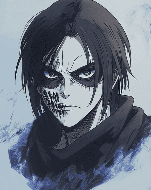 Eren Yeager Anime Diamond Painting