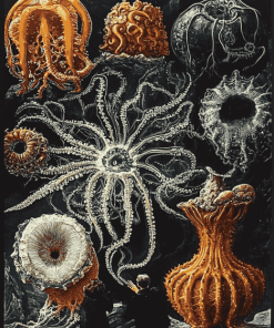 Ernst Haeckel Masterpieces Diamond Painting