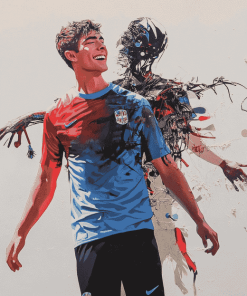 Ethan Horvath Soccer Star Diamond Painting