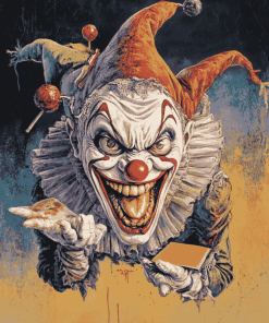 Evil Clown Diamond Painting