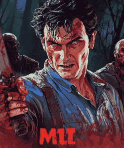 Evil Dead Video Game Diamond Painting