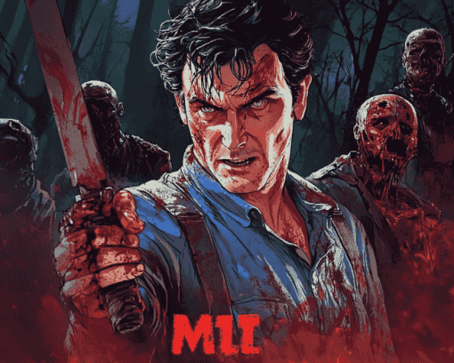 Evil Dead Video Game Diamond Painting