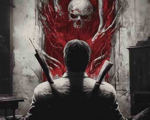 Evil Within Movie Poster Diamond Painting