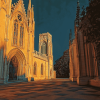 Exeter Cathedral Elegance Diamond Painting