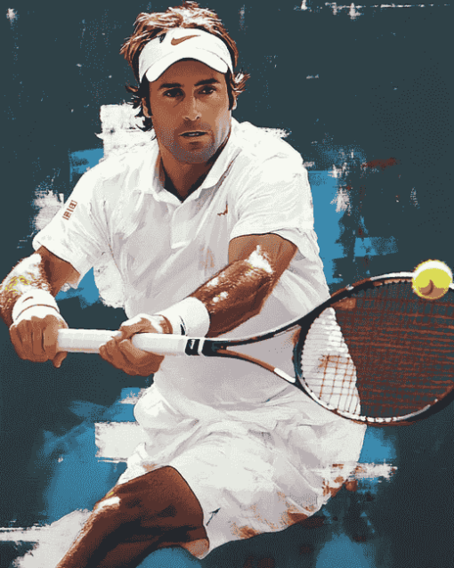 Fabrice Santoro Sports Legend Diamond Painting