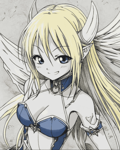 Fairy Tail Lucy Anime Diamond Painting