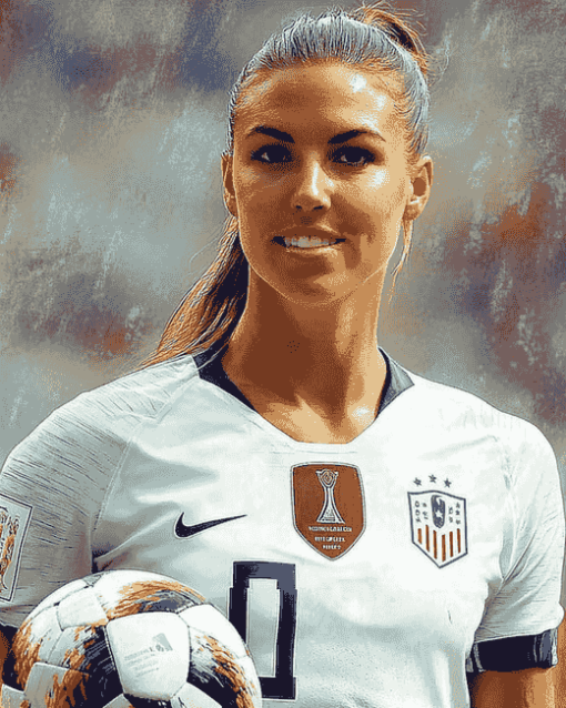 Famous Alex Morgan Diamond Painting