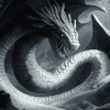 Fantasy Leviathan Serpent Diamond Painting