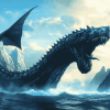 Fantasy Sea Serpent Diamond Painting