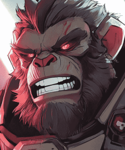 Fantasy Winston Overwatch Diamond Painting