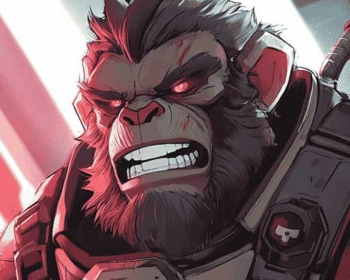 Fantasy Winston Overwatch Diamond Painting