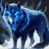 Fantasy Wolf Art Diamond Painting