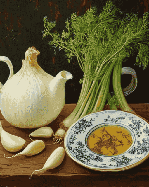 Fennel Infusion Diamond Painting