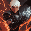 Fenris Dragon Age Character Diamond Painting