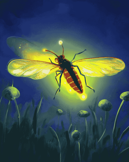 Firefly Cartoons Diamond Painting