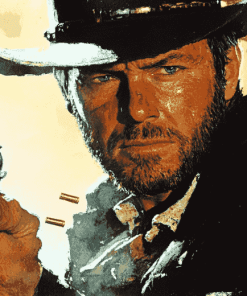 Fistful Of Dollars Film Diamond Painting