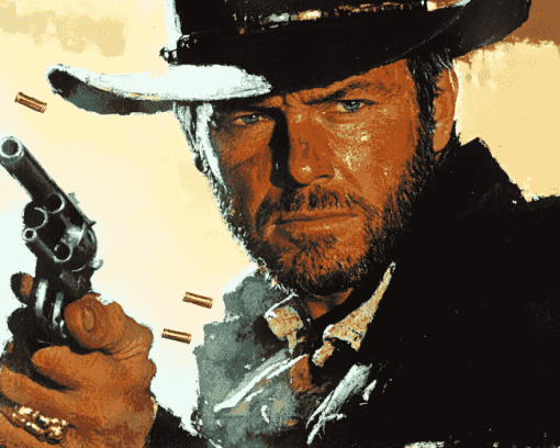 Fistful Of Dollars Film Diamond Painting