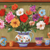 Floral Cartoon Diamond Painting