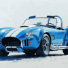 Ford Shelby Cobra Vintage Diamond Painting