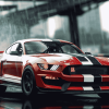 Ford Shelby GT350R Engine Diamond Painting